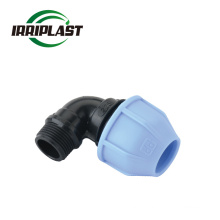 High Quality irrigation pipe fitting compression fittings male threaded elbow for water supply